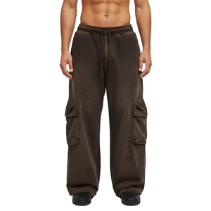 Jeans Casuales de Corte Regular Personalizados, Diseño Desgastado, Estilo Urbano, 100% Algodón, Impermeables, Ecológicos, Resistentes, para Hombre - Product Image 1