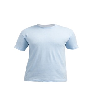 เสื้อยืดเจอร์ซีย์ผู้ชายแบบเรียบ สีพื้น ผ้าฝ้าย 100% น้ำหนัก 180 กรัม ทรงปกติ แขนสั้น คอกลม ระบายอากาศได้ดี แห้งเร็ว เป็นมิตรกับสิ่งแวดล้อม - Product Image 2