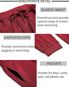 Conjunto deportivo para hombre, chándal de gimnasio transpirable, tela elástica, pantalones jogger con capucha, diseño ajustado, para correr y entrenar. - Product Image 6