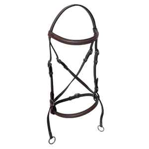 Brida de caballo de cuero de estilo occidental más vendida y cabestro | Tachuela ecuestre con logotipo personalizado duradero Venta caliente Calidad asequible - Product Image 1