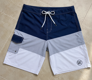 Custom <b>Men</b> Color Block Board Shorts Quick Dry Surf Swim <b>Trunks</b> Beach Shorts with Cargo Pocket Lightweight Water Sports Swimwear - Product Image 6