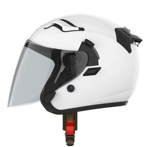 Nouveau casque de moto ouvert fabriqué au Vietnam, en ABS, avec double visière, doublure en mousse, homologué DOT, fermeture Double D - Product Image 4