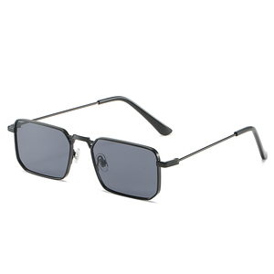 Lunettes de soleil de luxe carrées en métal pour hommes, nouvelle collection RTS, tendance 2026, personnalisables pour femmes, activités de plein air - Product Image 6