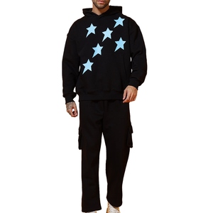ชุดวอร์มลำลองมีฮู้ดสำหรับผู้ชาย ผ้าฟลีซรักษ์โลก เอวยางยืด มีกระเป๋าข้าง ความยาวเต็มตัว เหมาะสำหรับฤดูหนาว - Product Image 1