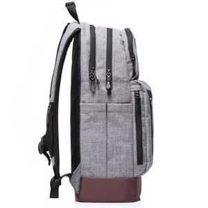 Nouveauté Sac à dos scolaire unisexe tendance en polyester avec fermeture éclair, imperméable, pour le sport et les voyages - Product Image 4