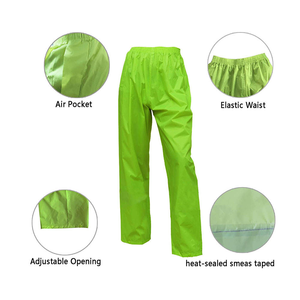 Combinaison de pluie robuste et imperméable, en tissu nylon durable, vêtements de travail, combinaison de pluie de sécurité haut de gamme en polyester enduit de PVC - Product Image 5