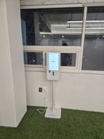 Bodydot BDF1000 Analyseur de suivi corporel intelligent à intelligence artificielle, cadre en alliage d'aluminium flexible, non pliable, pour un suivi complet du corps