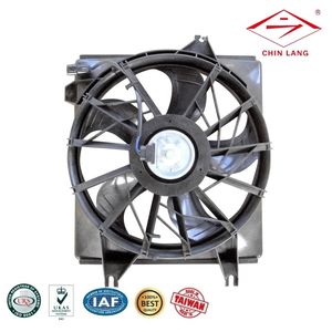 พัดลมคอนเดนเซอร์ CL-4225B สำหรับรถยนต์ฮุนได เอลันตร้า ปี 96'~00 12V ผลิตโดยผู้ผลิตอะไหล่รถยนต์ที่มีประสบการณ์ 40 ปี ได้รับการรับรองมาตรฐาน ISO9001 ผลิตตามแบบ OEM # 25380-29000 - Product Image 1
