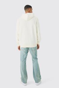 Fabricant en gros sur mesure de sweats à capuche d'hiver unisexe en molleton vintage délavé à l'acide, surdimensionnés, à fermeture éclair, 100% coton 410GSM pour - Product Image 3