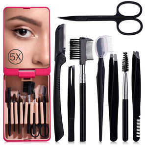 Kit professionnel d'outils de toilettage pour sourcils pour femmes – Pince à sourcils pour une finition lisse - Product Image 1
