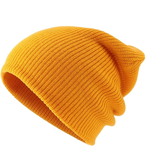 White Knit Beanie Hat Ribbed <b>Winter</b> <b>Cap</b> Unisex Soft Warm Stretch Plain Skull <b>Cap</b> Custom OEM Wholesale Hat - Product Image 4