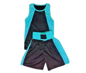 Conjunto de Uniforme de Boxeo de 2 Piezas, Logotipo OEM Personalizado, Sublimación de Poliéster, Ropa Transpirable para Artes Marciales Mixtas (MMA) - Product Image 2