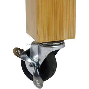 Chariot de cuisine et de bar en bois de manguier de qualité supérieure avec tiroirs et roulettes, îlot roulant, chariot de bar domestique, meuble de rangement moderne pour la maison et l'hôtel - Product Image 4