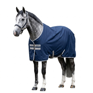 Best Quality Luxury Equestrian Riding Lightweight Waterproof Ripstop Horse Blanket Turnout Equine Rug Outdoor Stable Rain <b>Sheet</b> - Product Image 1
