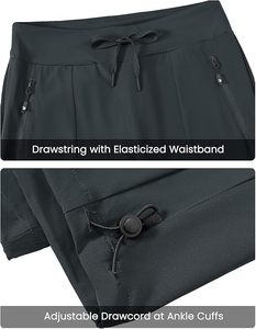 Pantalones Unisex con Cordón Ajustable, Cintura Elástica y Puños Ajustables en los Tobillos, que Absorben la Humedad, para Adultos - Product Image 4