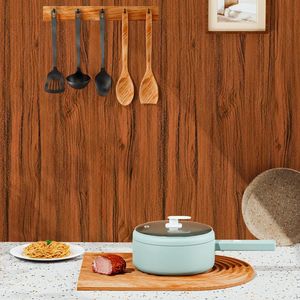 Carta da Parati Adesiva Effetto Legno di Ciliegio Vintage 17.3"x200" Vinile Autoadesivo Rimovibile Finto Legno - Product Image 3