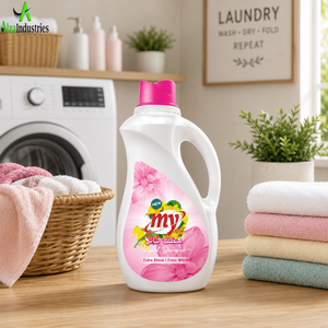 Detergente Líquido para Ropa con Aroma Floral |   Limpiador de Telas Ultra Blanco de Alta Espuma |   Lavadora Semiautomática OEM de Marca Privada para Exportación a Granel - Product Image 3