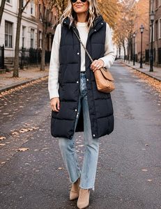 EVER GLOW <b>Ladies</b> Slim Fit Autumn/Winter Breathable Sustainable High Quality Hooded Puffer <b>Jacket</b> Sheep Skin Trim Canvas Fabric - Product Image 4