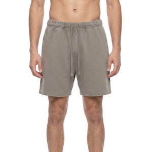 Custom Unisex <b>Sweat</b> <b>Shorts</b> 100% Cotton Heavy 420Gsm Casual <b>Mens</b> Run Fitness Vintage Acid Wash <b>Shorts</b> - Product Image 6