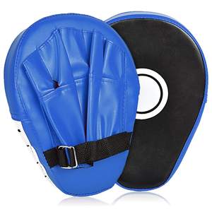 Guantes de Boxeo Personalizados de Piel de Vacuno, Guantes de Entrenamiento Profesionales Curvos, Almohadillas de Boxeo Personalizadas OEM - Product Image 6