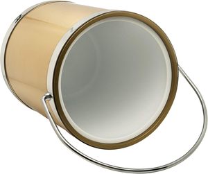 Handmade Metallic Deco Collection Double Walled Insulated Ice <b>Bucket</b> with Ice Tongs Premium USA Craftsmanship Barware - Product Image 4
