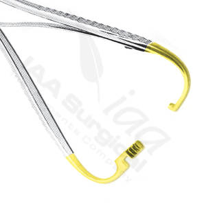 Pinza Portaagujas Olsen Hegar Manual de Alta Calidad, Tijeras de 17 cm, Instrumentos Quirúrgicos de Acero Inoxidable, Portaagujas para Sutura, CE - Product Image 6