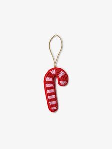 Champagne Bottle In Ice Bucket Ornament Beaded Textile Handcrafted Christmas Decoration Luxury Style - Product Image 3