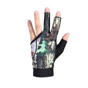 Ventes chaudes, fabricant OEM, gants de snooker unisexes, gants de billard de qualité supérieure, gants de snooker durables à trois doigts - Product Image 5