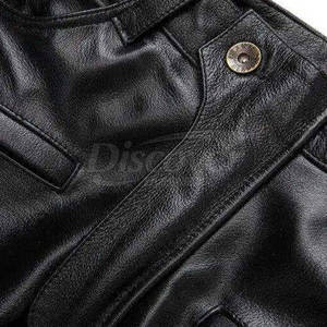 Servicio OEM, Pantalones de Hombre, Último Diseño, Pantalones de Cuero para Hombre, Invierno, MOQ Bajo, Pantalones de Cuero para Hombre en Oferta Online - Product Image 4