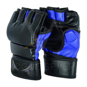 Gants de boxe MMA en cuir PU de qualité supérieure, fabriqués en usine, personnalisables, couleur et logo sur mesure, fermeture réglable, poignet confortable - Product Image 5