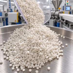 Meilleure Vente Prix le Plus Bas Malaisie Carbonate de Calcium Masterbatch Remplisseur en Palette Couleur Naturelle Emballage en Sac au Design Unique - Product Image 1