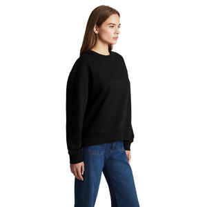 เสื้อฮู้ดดี้โอเวอร์ไซส์สำหรับผู้หญิง ผ้าโพลีเอสเตอร์/คอตตอน ระบายอากาศได้ดี แบบถัก สวมใส่สบาย พิมพ์ลาย ฤดูใบไม้ร่วง ไซส์พลัส รับปักลายตามสั่ง - Product Image 4