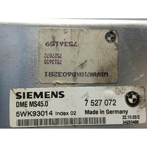 ECUs y Módulos de Computación Usados de la Serie 5 7527072 - Product Image 2