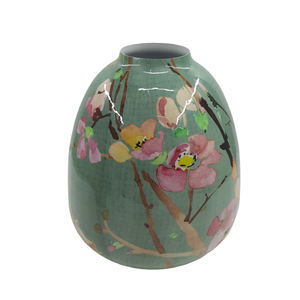 Vase à fleurs tubulaire moderne de luxe gris, vente en gros, best-seller, pour décoration murale, table, maison, salon - Product Image 2