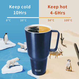 แก้วทัมเบลอร์ฉนวนสุญญากาศสองชั้น30ออนซ์/900มล. ถ้วยชาแนว Boba เก็บความเย็น8-10hr บุรองด้วยสเตนเลสสตีลดีไซน์ใหม่ - Product Image 4