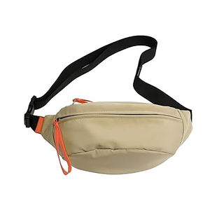 Riñoneras para hombre, venta al por mayor, con logo personalizado, riñonera de lona, bandolera, bolsos de cintura para hombre y mujer - Product Image 6