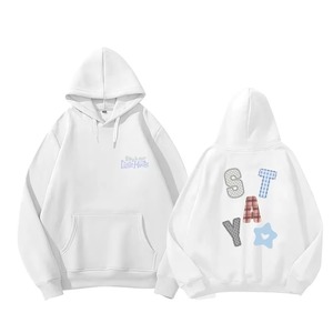 เสื้อฮู้ดดี้พิมพ์ลายอนิเมะสีเทาเข้มแบบยูนิเซ็กซ์ ผ้าฝ้ายฟลีซ 100% ทรงปกติ สไตล์สตรีทแวร์ ขายส่ง - Product Image 1