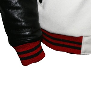 Chaquetas de Invierno para Hombre de Alta Calidad, Estilo Letterman, de Lana, Resistentes al Viento, con Cierre de Botones de Cuerno, Logotipo Personalizado, Teñidas, Cómodas - Product Image 4