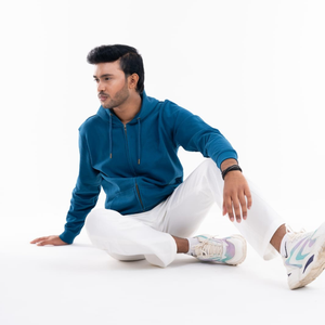 Sweat à capuche de qualité supérieure avec fermeture éclair, respirant et durable, tissu polaire de haute qualité pour homme, sweat à capuche confortable pour l'hiver - Product Image 2