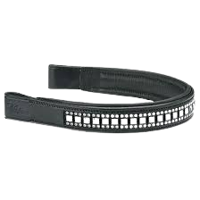 สายรัดหน้าผากม้าหนังแท้คุณภาพสูง ขนาดสั่งทำได้  สำหรับอุปกรณ์ขี่ม้า  ทุกแบบ ทุกดีไซน์ สำหรับเดรสสาจ บราดิล และแฮคเอมอร์ - Product Image 3