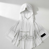 Hijab en crêpe de chiffon plissé de luxe, couleur unie, de haute qualité, personnalisé, respirant et modeste pour femme
