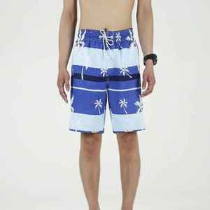 Wholesale <b>Men</b> Beach Shorts Custom Logo Quick Dry Swim <b>Trunks</b> Comfortable Summer Shorts Lightweight Casual Wear For Swimming - Product Image 5