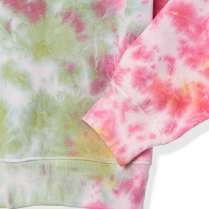 Sudadera Oversize de Cuello Redondo con Estampado Tie Dye para Mujer, Manga Larga, Tejida, 100% Algodón, Informal, para Otoño e Invierno - Product Image 2