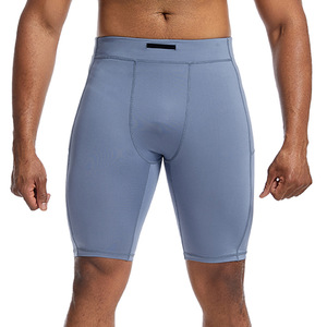 Pantalones Cortos Deportivos Casuales para Hombre, Diseño Sólido, Secado Rápido, Transpirables, para Gimnasio, Correr, Entrenamiento, Compresión hasta la Rodilla - Product Image 6