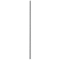 EFS Verstellbarer Stahl-Treppengeländerpfosten Mattschwarz Bodenmontiert Minimalistisches Design Rostbeständig 5+ Jahre Garantie Balustraden