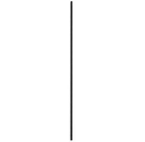 Poteau de rampe d'escalier réglable en acier EFS, noir mat, fixation au sol, design minimaliste, résistant à la rouille, garantie 5 ans+, balustrades - Product Image 2