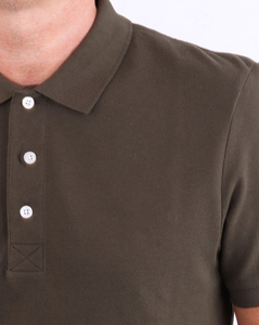 Camisa de Verano para Hombre de Alta Calidad, Estilo Casual de Negocios, Color Sólido, Bordado, Manga Corta, Cuello Solapa, Patrón Impreso, Poliéster/Algodón - Product Image 5
