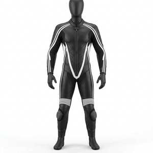 ชุดมอเตอร์ไซค์หนังอย่างดี สวมใส่สบาย คุณภาพสูง กันลม ผลิตโดย SALUBRIOUS SPORTS - Product Image 3