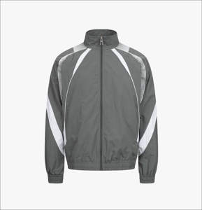 Conjunto Deportivo Personalizado para Hombre, Sudadera con Capucha de Poliéster y Algodón, Chaqueta Cortavientos de Alta Calidad, Dos Piezas, Impermeable, Nuevo Diseño 2 - Product Image 4