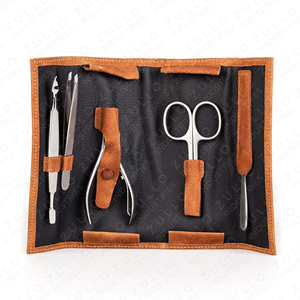 Luxury Custom Stainless Steel Nail Grooming Kit Professional Manicure <b>Pedicure</b> Tool <b>Set</b> for Salon Home Use OEM - Product Image 6